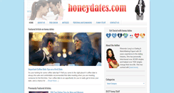 Desktop Screenshot of honeydates.com