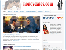 Tablet Screenshot of honeydates.com